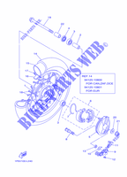 VORDERRAD für Yamaha TTR 50 ELECTRIC START 2014