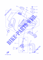 BENZINTANK für Yamaha DT 175 2014