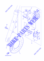 BREMSZANGE VORNE für Yamaha YBR 125 2014