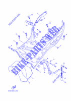 STAENDER / FUSSRASTE für Yamaha HW151 2014