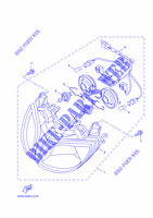 SCHEINWERFER für Yamaha HW151 2014