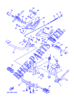 STAENDER / FUSSRASTE für Yamaha CRYPTON 135 X 2014