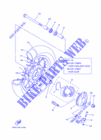 VORDERRAD für Yamaha TTR 50 ELECTRIC START 2015