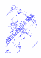 KURBELWELLE / KOLBEN für Yamaha MT-09 TRACER ABS 2015