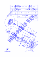 VORDERRAD für Yamaha GRIZZLY 450 EPS DIRECTION ASSISTEE 2016