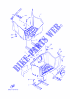 STAENDER / FUSSRASTE für Yamaha GRIZZLY 700 EPS DIRECTION ASSISTEE 2015