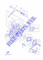 VORDERRAD für Yamaha TT-R 50 DEMARREUR ELECTRIQUE 2016