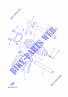 SCHALTWALZE für Yamaha MT-07 TRACER ABS 2016