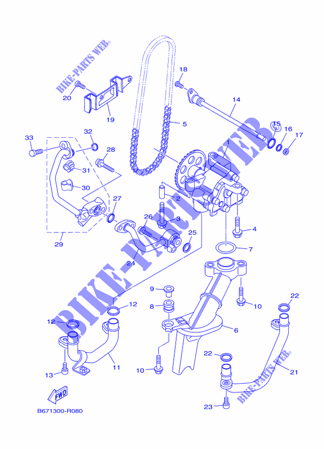 OLPUMPE für Yamaha MT-10 2017