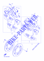 BREMSZANGE VORNE für Yamaha FJR 1300 AE 2016