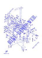 VERKLEIDUNGSHALTER für Yamaha 150A 2 Stroke, Electric Starter, Remote Control, Power Trim & Tilt, Pre-Mixing 2001