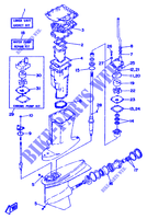 REPERATURSET 2 für Yamaha 175A 2 Stroke, Electric Start, Remote Control, Power Trim & Tilt 1988