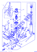 KIPPSYSTEM MOTOR für Yamaha 200E Electric Start, Remote Control, Power Trim & Tilt 1990
