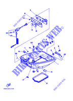 UNTERE VERKLEIDUNG für Yamaha 6D 2-Stroke, Manual Starter, Tiller Handle, Pre-Mixing 2006