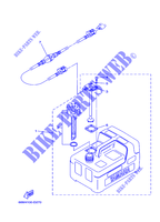 BENZINTANK für Yamaha 6D 2-Stroke, Manual Starter, Tiller Handle, Pre-Mixing 2006