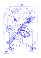 VERKLEIDUNG OBER für Yamaha F225A 4 Stroke, Electric Starter, Remote Control, Power Trim & Tilt 2002