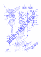 REPERATURSET 2 für Yamaha F250D Electric Starter, Remote Control, Power Trim & Tilt, Shaft 25