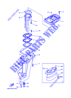 DECKEL für Yamaha E15D Enduro, Manual Starter, Tiller Handle, Manual Tilt, Pre-Mixing 2003