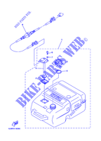 BENZINTANK 2 für Yamaha E8D Enduro, Manual Starter, Tiller Handle, Manual Tilt, 1999