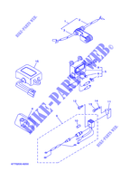 OPTIONALE TEILE für Yamaha E8D Enduro, Manual Starter, Tiller Handle, Manual Tilt, 1999