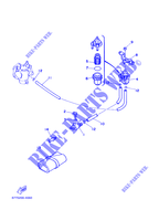VERGASER für Yamaha E8D Enduro, Manual Starter, Tiller Handle, Manual Tilt, 1999