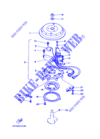 ZÜNDUNG für Yamaha E8D Enduro, Manual Starter, Tiller Handle, Manual Tilt, 1999