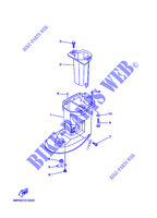 DECKEL für Yamaha F6A 4 Stroke, Manual Starter, Tiller Handle, Manual Tilt 2001