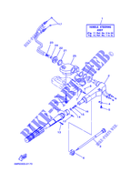 LENKUNG für Yamaha F6A 4 Stroke, Manual Starter, Tiller Handle, Manual Tilt 2001