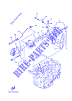 EINLASS für Yamaha F6B Manual Starter, Tiller Handle, Manual Tilt, Shaft 15