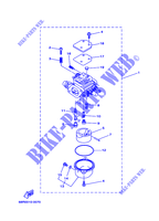 VERGASER für Yamaha F6B Manual Starter, Tiller Handle, Manual Tilt, Shaft 15