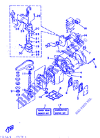 REPERATURSET 1 für Yamaha F8B 4 Stroke, Manual Start 1989