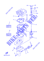 REPERATURSET 3 für Yamaha F8C Manual Starter, Tiller Handle, Manual Tilt, Shaft 20
