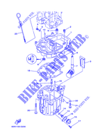 VENTILATEUR D'HUILE für Yamaha F8C Manual Starter, Tiller Handle, Manual Tilt, Shaft 20