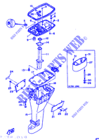 OBERE DECKEL für Yamaha F9.9A 4 Stroke 1989