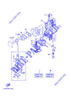 REPERATURSET 1 für Yamaha 25B Manual Starter, Tilller Handle, Manual Tilt, Pre-Mixing, Shaft 15