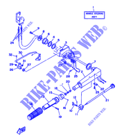 LENKUNG für Yamaha 30D 2 Stroke, 3 Cylinder 1990