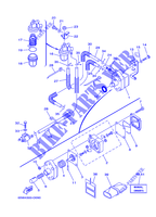 BENZINTANK für Yamaha F20A Electric Starter, Remote Control, Manual Tilt, Shaft 15