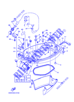 UNTERE VERKLEIDUNG für Yamaha F20A Electric Starter, Remote Control, Manual Tilt, Shaft 15