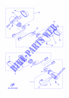 BLINKER für Yamaha XSR 700 35kW A2 Matt Grey 2019