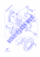 BREMSZANGE VORNE für Yamaha MAJESTY S 125 2014