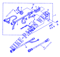 OPTIONALE TEILE 1 für Yamaha 60F Electric Start, Remote Control, Manual Tilt or Power Trim & Tilt , Oil injection 1990