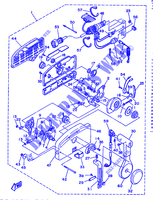 FERNBEDIENUNG für Yamaha 60F Electric Start, Remote Control, Manual Tilt or Power Trim & Tilt , Oil injection 1989