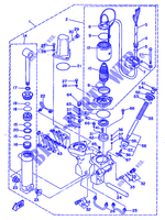 KIPPSYSTEM MOTOR 2 für Yamaha 60F Electric Start, Remote Control, Manual Tilt or Power Trim & Tilt , Oil injection 1989