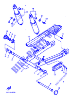 SCHWINGE / STOßDÄMPFER für Yamaha FZX750 1993