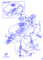BENZINTANK für Yamaha RD350LC 1988