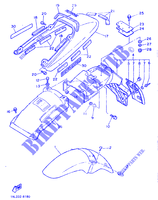 KOTFLÜGEL für Yamaha SRX600N (20.0KW 1987
