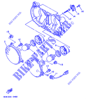 ALTERNATIVE SCHEINWERFER   FOR FINLAND für Yamaha TDR125 1993