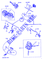 OPTIONALE TEILE   CHASSIS   FOR AUSTRIA für Yamaha TDR125 1993