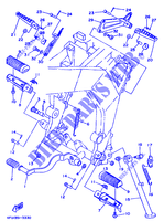 STAENDER / FUSSRASTE für Yamaha TDR125 1996