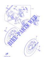 VORDERRAD / BREMSSATTEL für Yamaha TZ250 2000